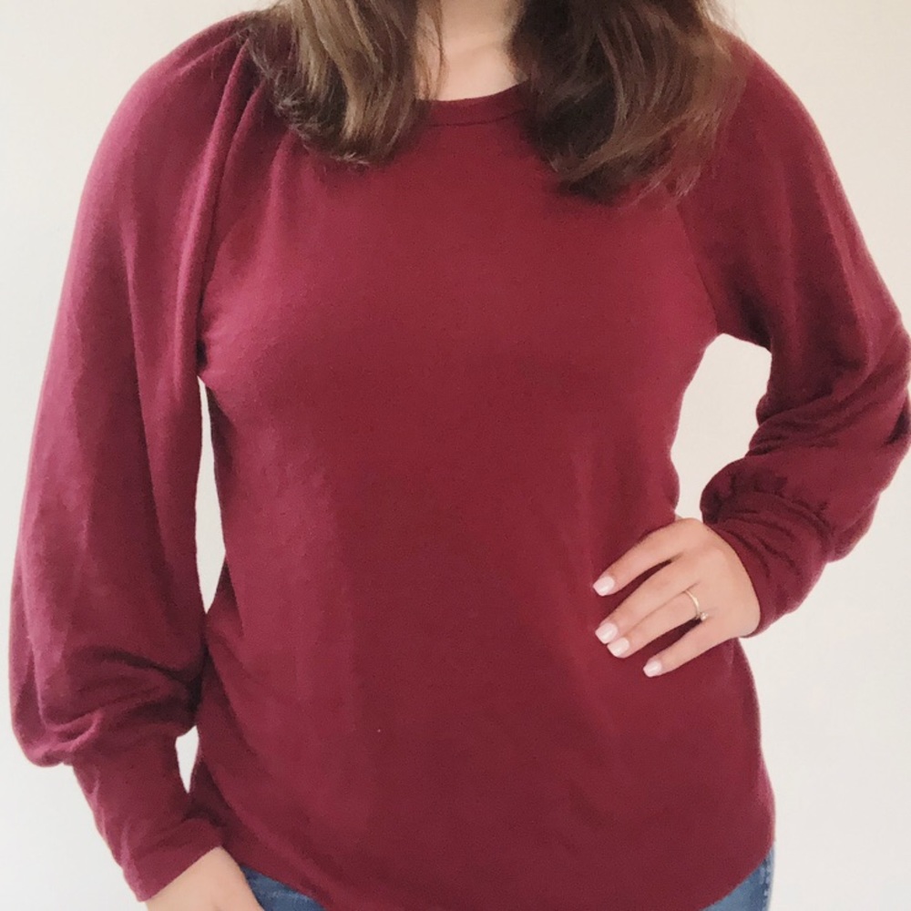 Loft Bell Sleeve Top